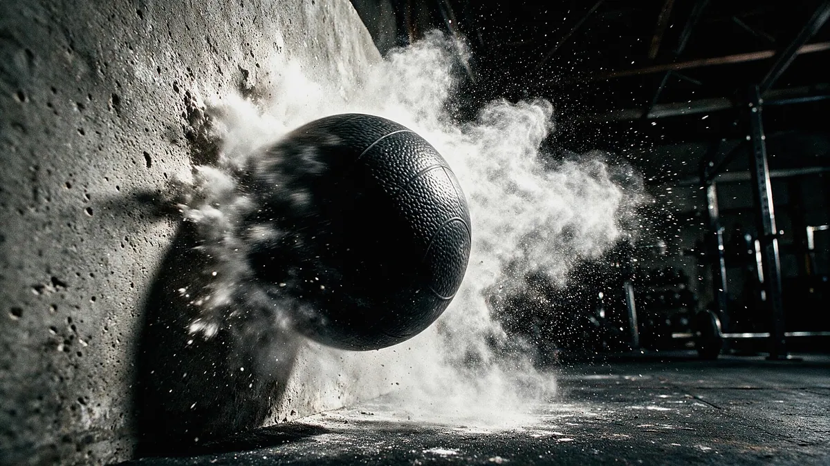 Wall Ball trifft die Wand — HYROX Training im FITPARK